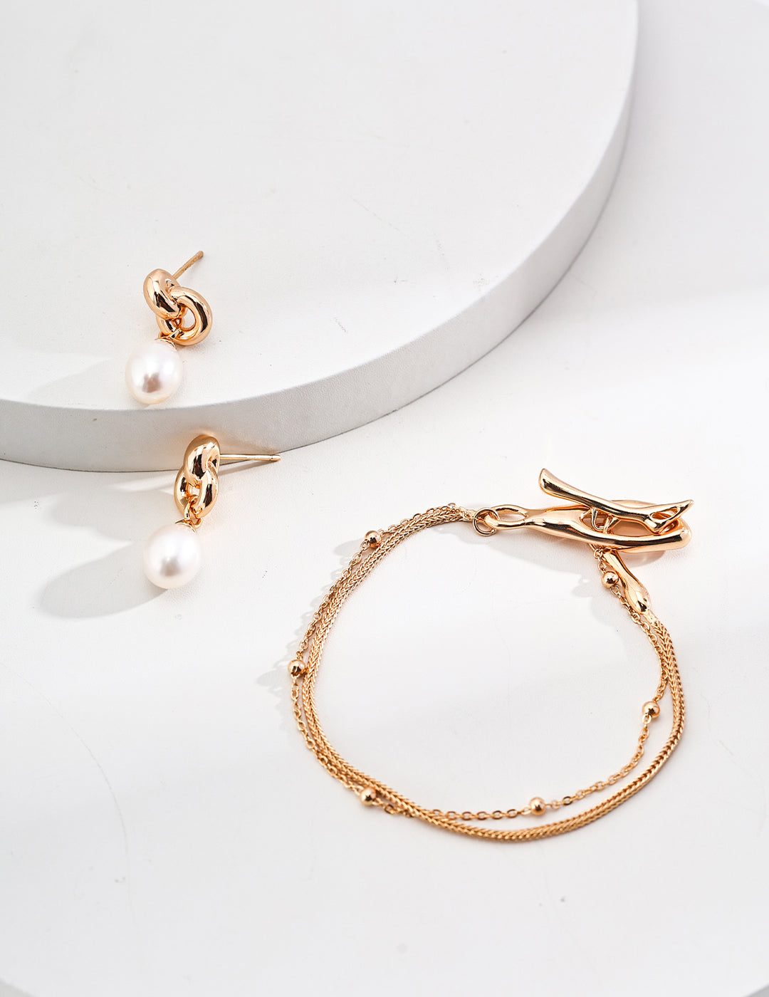 Minimalist S925 Sterling Silver Double Chain Bracelet, Versatile Flattering for All Skin Tones