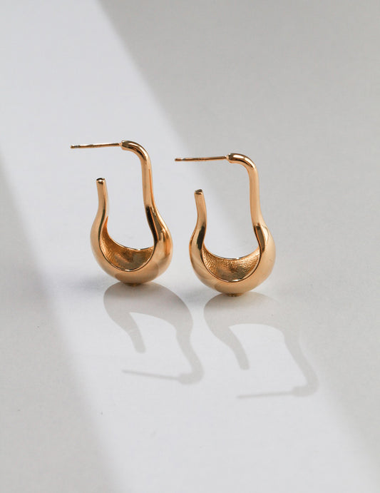 Shaped earrings |sterling sliver